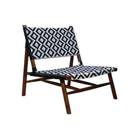 SILLÓN CAIRO - BLANCO/NEGRO