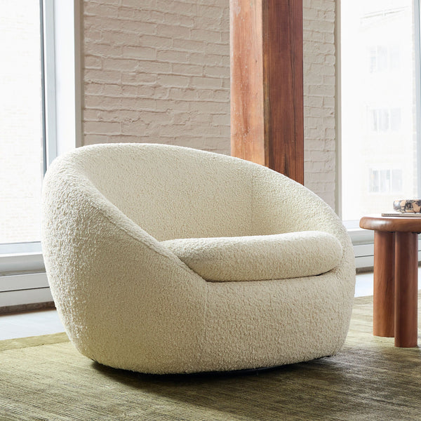 SILLON CURVE GIRATORIO - VARIOS COLORES