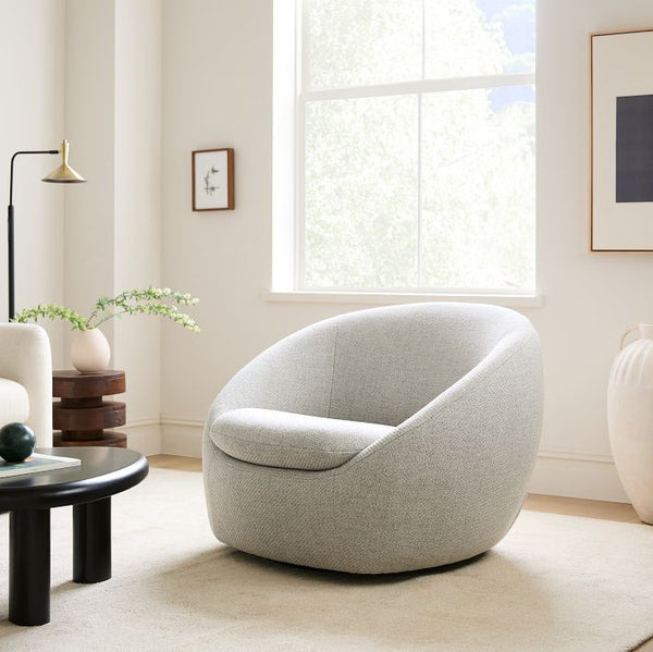 SILLON CURVE GIRATORIO - VARIOS COLORES